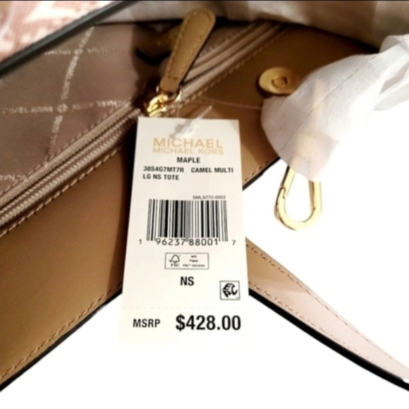 MICHAEL Michaell Kors Camel Multi Tote - Picture 6 of 8